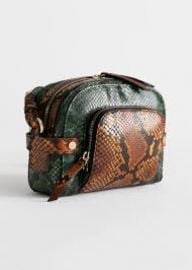 Snake Embossed Small Crossbody Bag at & Other Stories