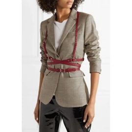 Snake Leather Harness at Vestiaire Collective