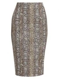 Snake Pencil Skirt by Victoria Beckham at Saks Fifth Avenue