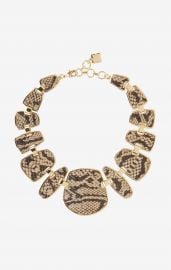 Snake Plated Necklace at Bcbg