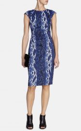 Snake Print Dress at Karen Millen