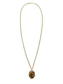 Snake Stone Necklace at Zara