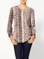 Snake print top by Joie at Piperlime