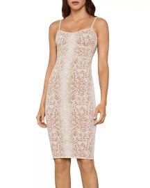 Snakeskin-Print Sleeveless Dress at Bloomingdales