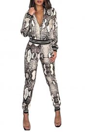 snakeskin tracksuit