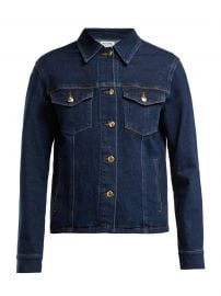 Snap Away Cotton-Blend Denim Jacket by Frame at Matches