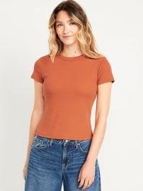 Snug Crop Tshirt at Old Navy