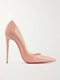 So Kate 120 patent-leather pumps at Net a Porter