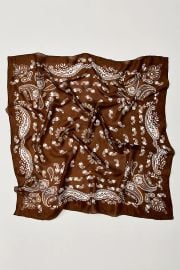 So Silk Printed Bandana at Free People