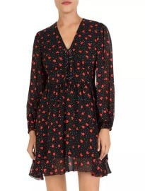 So in Love Muslin Lace-Up Dress at Bloomingdales