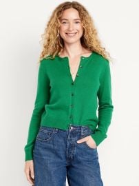 SoSoft Cropped Cardigan Sweater at Old Navy