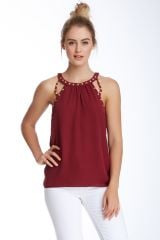 Socialite Studded Cutout Tank at Nordstrom Rack