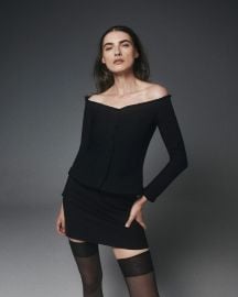 Sofia Jacket in Virgin Wool Crepe - Gallello Atelier at Gallello Atelier