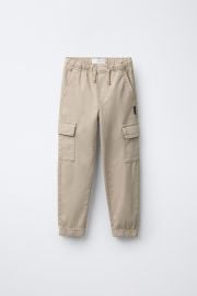 Soft Cargo Jogger Pants at Zara