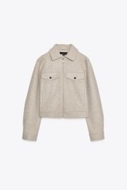 Soft Zipper Jacket at Zara