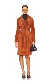 Soia Kyo Alexisn Coat In Copper at Revolve