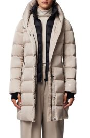 Soia Kyo Sonny Water Repellent 700 Fill Power Down Hooded Coat at Nordstrom