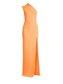 Solace London - Averie One-Shoulder Gown at Saks Fifth Avenue