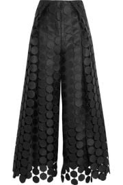 Solace London - Hallie lace wide-leg pants at Net A Porter