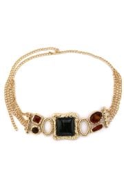 Soleil Statement Stone Gold Chain Belt at 12th Tribe