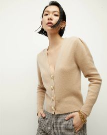 Solene Cashmere Cardigan at Veronica Beard