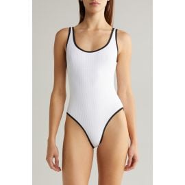 Solid & Striped Annemarie Rib One-Piece Swimsuit at Nordstrom