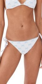 Solid & Striped Solid & Striped x The Summer I Turned Pretty The Iris Bottom Embroidered Bows XL at Shopbop