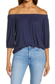 Solid Off the Shoulder Top at Nordstrom