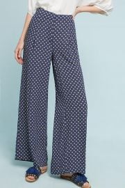 Solstice Print Wide Leg Pants at Anthropologie