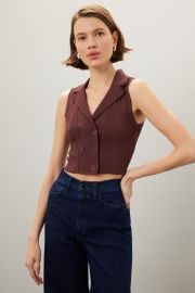 Solune Knit Vest by Sandro Rent the Runway at Rent the Runway