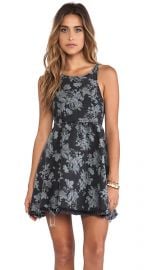 Somedays Lovin Showdown Floral Denim Dress in Multi  REVOLVE at Revolve