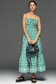 Somerset Strapless Maxi Dress at Anthropologie