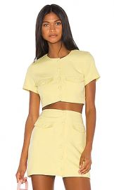 Song of Style Gala Top in Citrus Yellow from Revolve com at Revolve