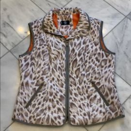 Sonia Bogner Jackets amp Coats Bogner Sonia Bogner Leopard Vest Poshmark at Poshmark