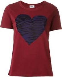 Sonia Rykiel Heart Tee at Nola Boutique