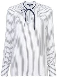 Sonia Stripped Long Sleeve Blouse at Farfetch