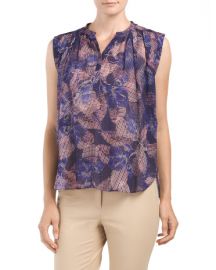 Sonic Garden Top by Rebecca Taylor at TJ Maxx