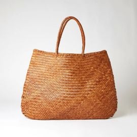 Sophie Basket Bag Tan Extra Large at The Conran Shop