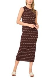 Sophie Scallop Sleeveless Midi Sweater Dress at Nordstrom
