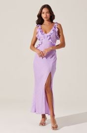 Sorbae Ruffle Maxi Dress - ASTR the Label at ASTR The Label