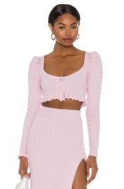 Soren Cropped Sweater by LPA at Revolve