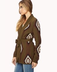 Southwestern Pattern Cardigan at Forever 21