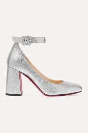 Soval 85 Metallic Pumps by Christian Louboutin at Net A Porter