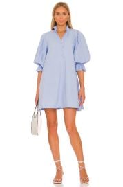 Sovere Focus Pleat Smock Mini Dress at Revolve