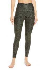 Space Dye High Waist Midi Leggings at Nordstrom