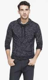 Space dyed hoodie at Express