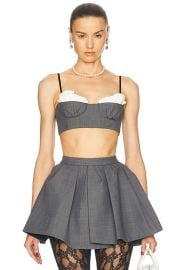 Spaghetti Strap Bralette Top at FWRD