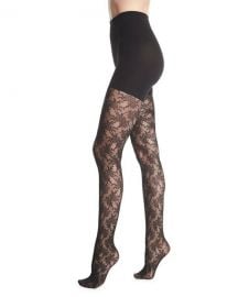 Spanx Lovely Lace Control-Top Tights at Neiman Marcus