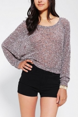 Sparkle and Fade Extreme Dolman Cropped Sweater at Urban Outfitters