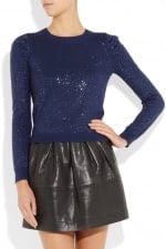 Sparkly sweater by Alice and Olivia at Net A Porter